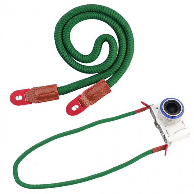 카메라 로프 넥 스트랩 미러리스 소니 니콘 펜탁스, 1개