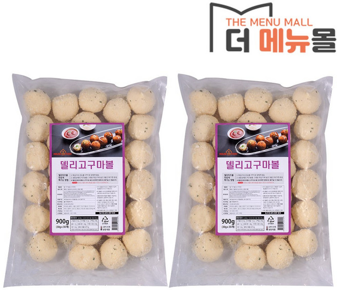 델리치즈볼 고구마맛900g, 2개, 900g