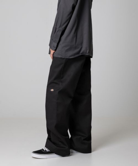 디키즈 dickies 더블니 85283 루즈핏 워크팬츠 Black