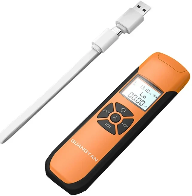 광파워메타 FTTH 광섬유 파워 계량기 고정밀 충전식 배터리 OPM FC SC ST 계량기, 01 -50 TO 26dB