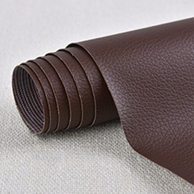 호인트 인조가죽시트지 가죽 쇼파 리폼 접착식 보수 스티커, 다크브라운