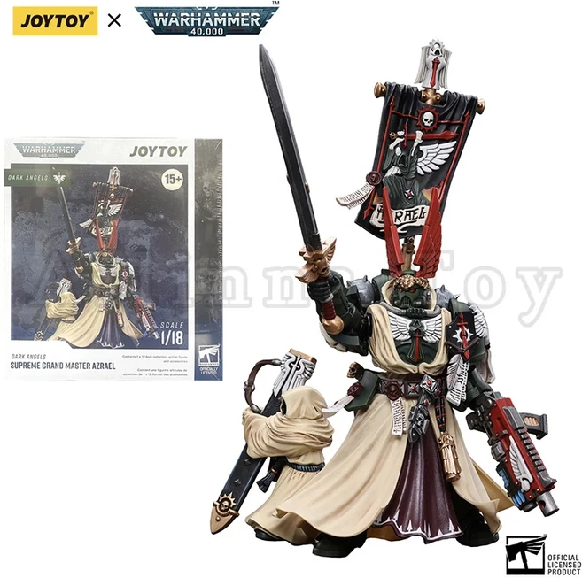 조이토이 1/18 액션 피규어 40K 다크 엔젤 슈프림 그랜드 마스터 아즈라엘 애니메이션 모델 장난감