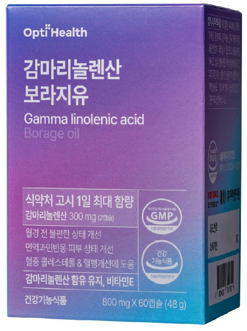 감마리놀렌산 보라지유 60캡슐, 1개