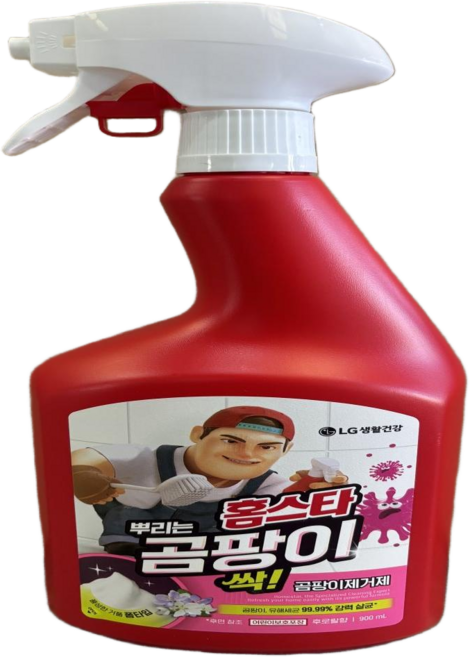 홈스타 맥스프레쉬 뿌리는 곰팡이 싹 세정제, 3개, 900ml