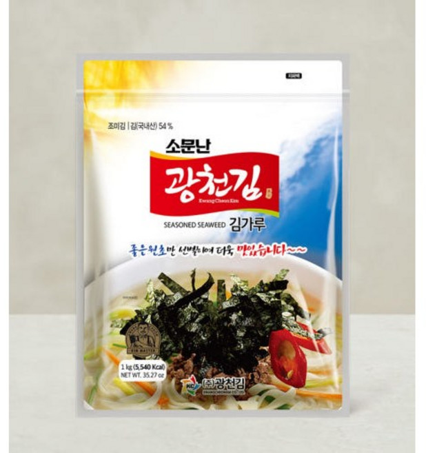광천김 소문난 김가루, 2개, 1kg