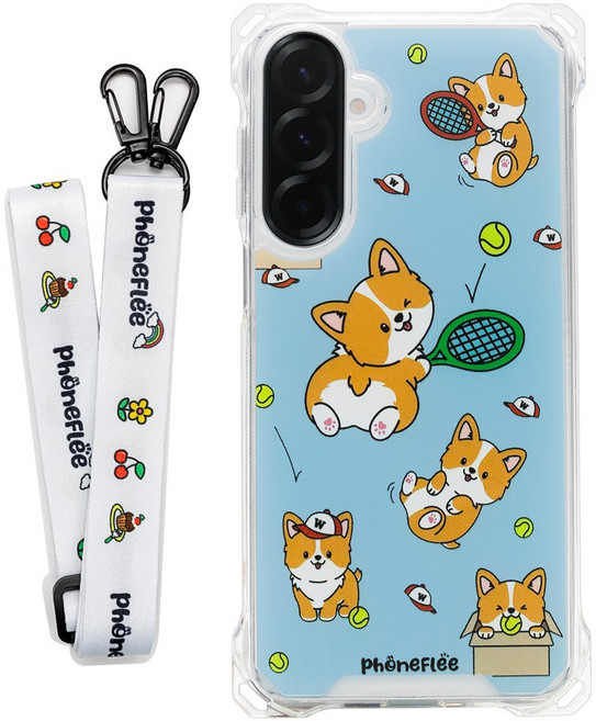 폰플리 범퍼 스트랩 목걸이 휴대폰 케이스