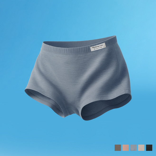 [냉장고섬유]인견 여성 쿨 드로즈팬티 4종세트