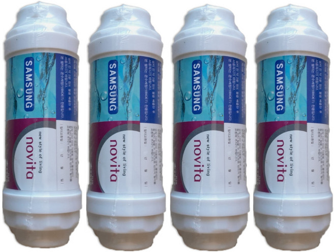 [호환] 고산상회 정수 비데 필터 고급형 15mm 규격 모든 브랜드, 4개