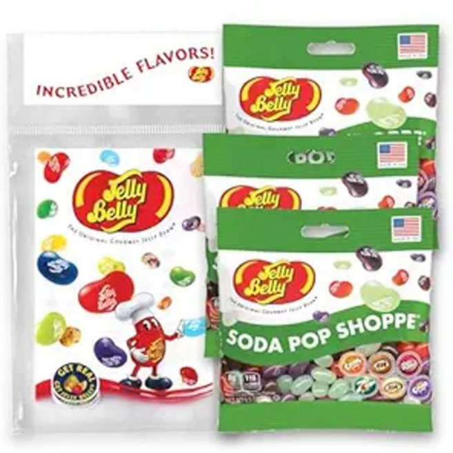 Jelly Belly 소다팝숍 젤리빈, 3개, 99g