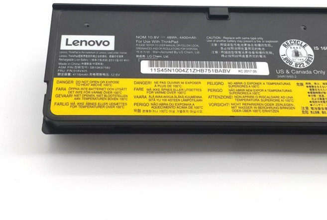Lenovo 筆記型電腦電池, 1個, T580 61+ 48Wh 保固三個月