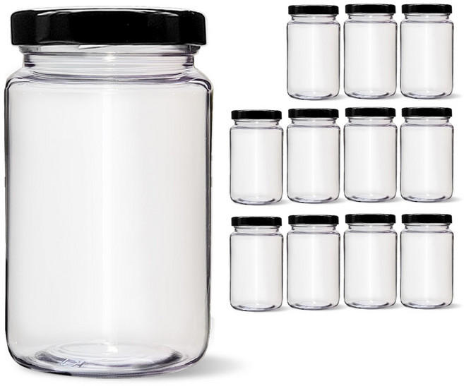 마카 트라이탄 젖병소재 클린보틀, 화이트, 500ml, 12개