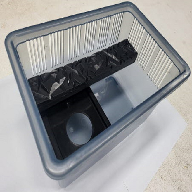 JIF 적재형케이지(중) 전용 플라스톤 백업, 1개, 블랙