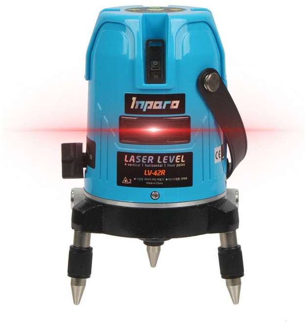 레드 레이저 레벨기 각도 라인 수평기 직각기 LV-42R rio3+7pkL