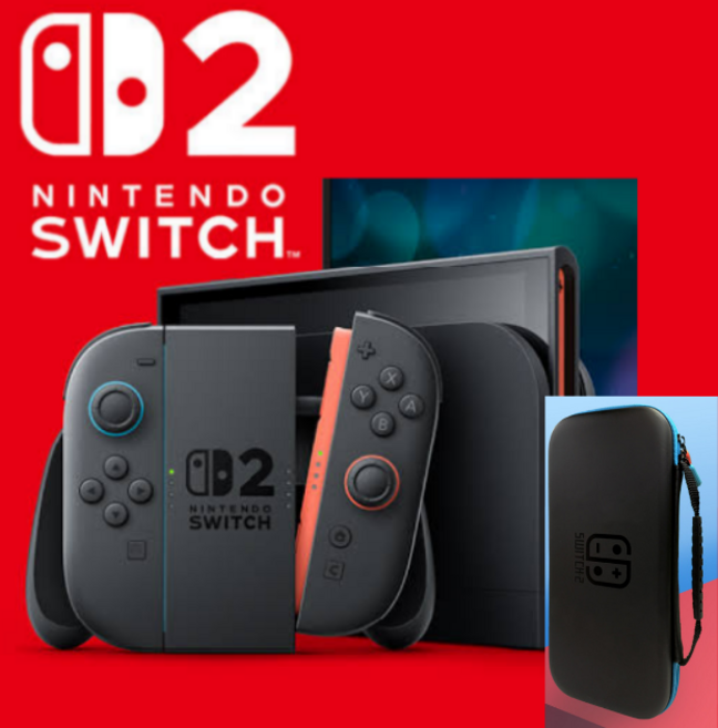 닌텐도 스위치 2 본체 국내 정품, [대한민국 정발] 닌텐도스위치2 한국판+스위치2 파우치