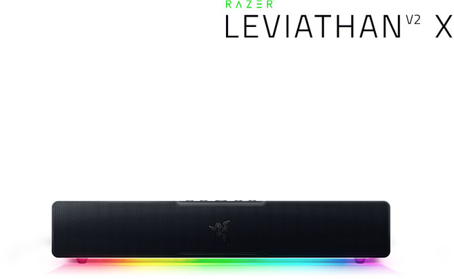 레이저 Leviathan V2 X PC 사운드바, (공식인증점)Leviathan V2 X, 블랙