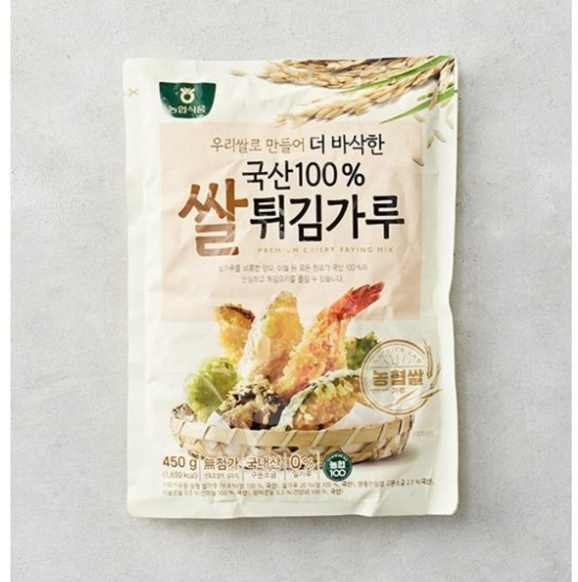 농협 국산100% 쌀튀김가루, 1개, 450g