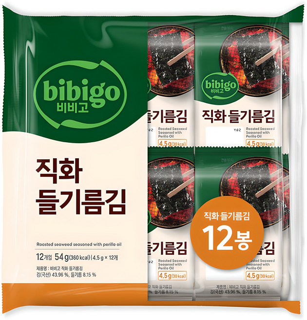 비비고 직화 들기름김, 1개