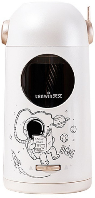 tenwin天文 8188 全自動削鉛筆機 USB充電式 適用多種鉛筆尺寸, 太空銀, 1個