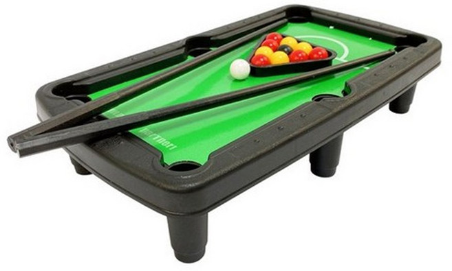 CHILDHOOD partner 桌上型撞球桌, 一盒入