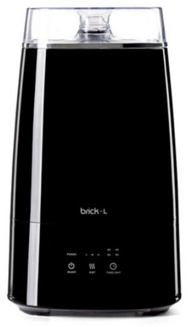 제스파 브릭엘 저소음 간편세척 대용량 가습기 3.5L, ZPH2021/상부급수식, 블랙