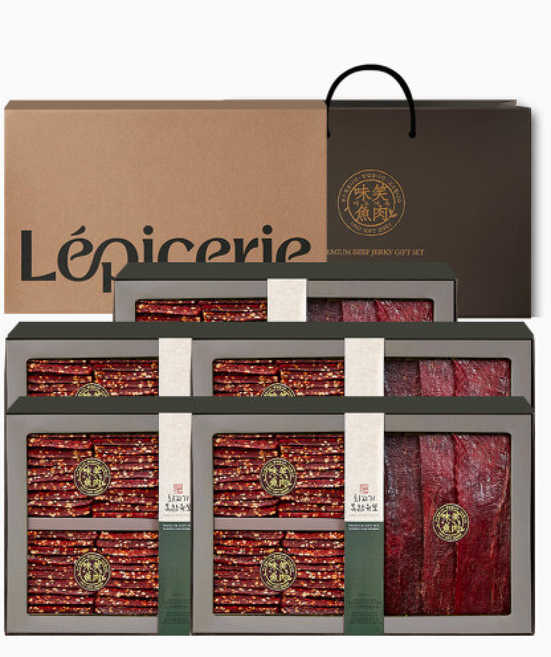 (롯데백화점)(미소어육) 호주산 소고기 복합육포 선물세트, 5세트, 9g