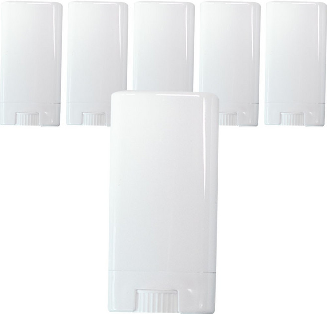 지안네이처 썬스틱 로션바 용기 15g, 6개, 화이트