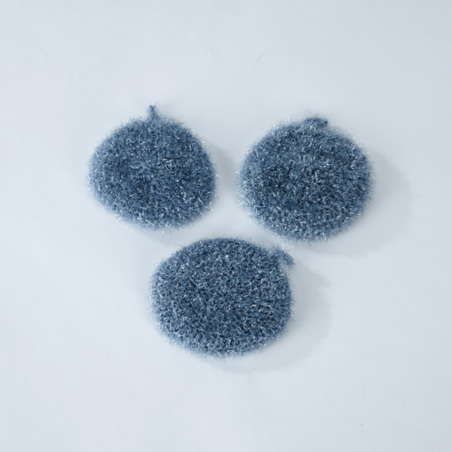 모던하우스 물방울 아크릴 수세미 그레이 3매 DY0220047, 3입, 1개, 3개