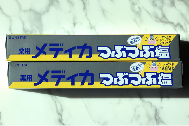 썬스타 일본 소금치약 메디카 츠부츠부 대용량, 2개
