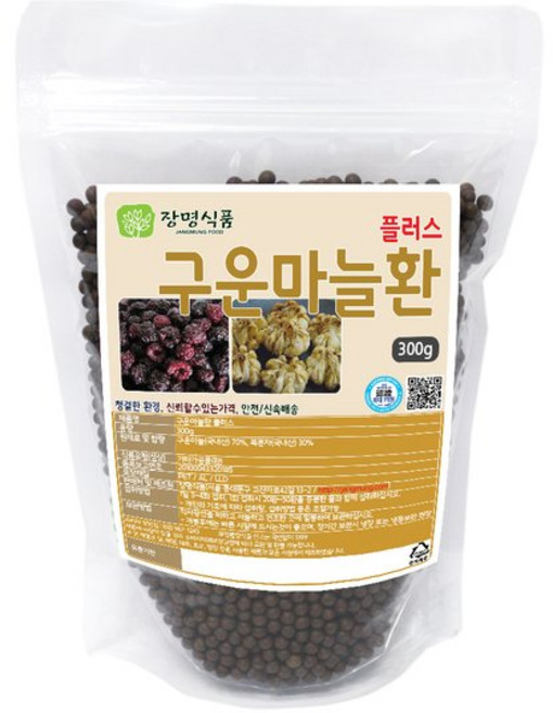 장명식품 구운마늘환 플러스, 1개, 300g
