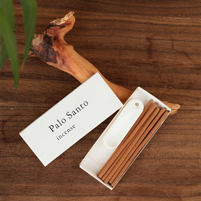 秘魯聖木迷你線香8cm/10支裝 附香插火柴盒 輕巧好攜帶 出差旅行適用 沉靜紓壓放鬆舒眠香薰