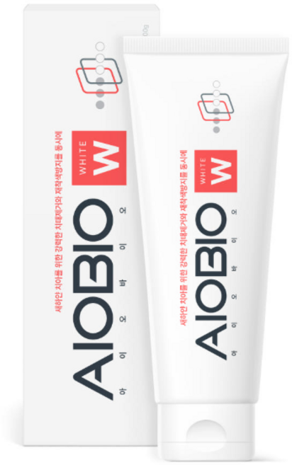 [치과전용] 아이오바이오 W 미백 치약 색소 재착색 방지 시린 증상 완화 화이트닝, 100g, 1개