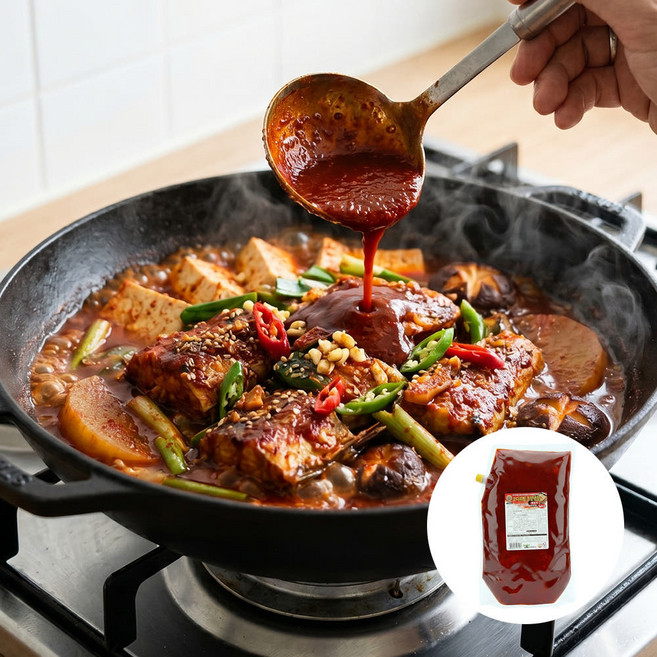 코다리찜조림양념(매운맛) 5KG뉴그린푸드(주), 1개, 5kg