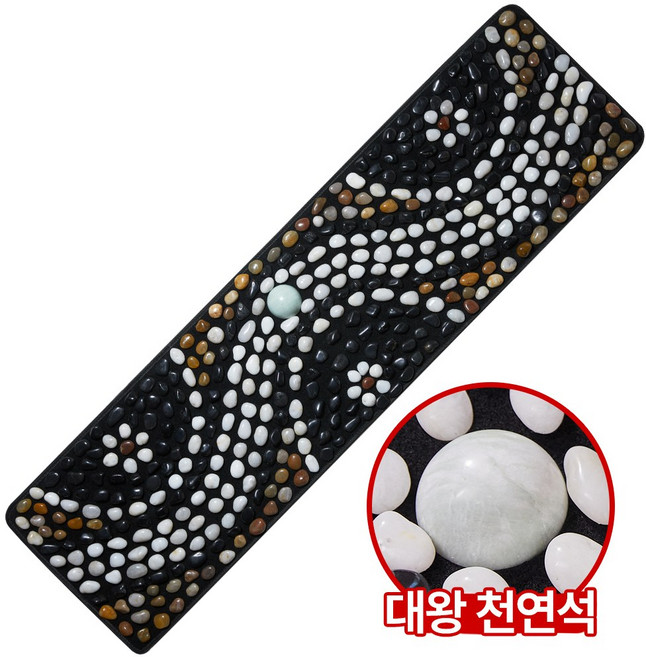 장명백세 돌발매트 발지압매트 초고밀도 용천혈 발지압판 발사지매트 돌지압발판 피로회복 혈액순환 피로 건강 부모님선물, 라지 단품, 1개