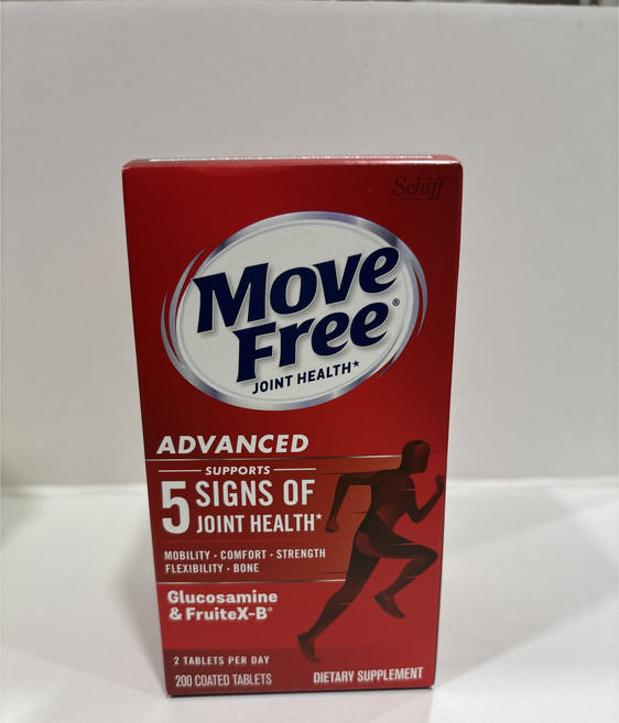 [사은품증정] 쉬프 무브 프리 어드벤스드 200정 (타블렛) Schiff Move Free Advanced 200tabs, 1개