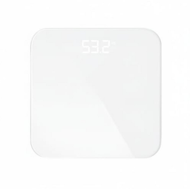 쿠잉전자 디지털 LED 체중계, BDS-260WH, 화이트, 1개