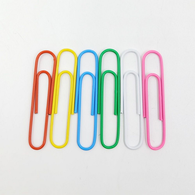 클립집게 대형 컬러 클립 5cm, 본상품