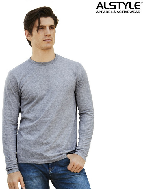 트리플에이 5304 슬림 무지 긴팔티 레이어드 긴팔