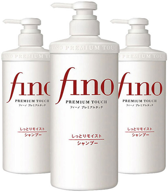 Fino 프리미엄 터치 샴푸, 3개, 550ml
