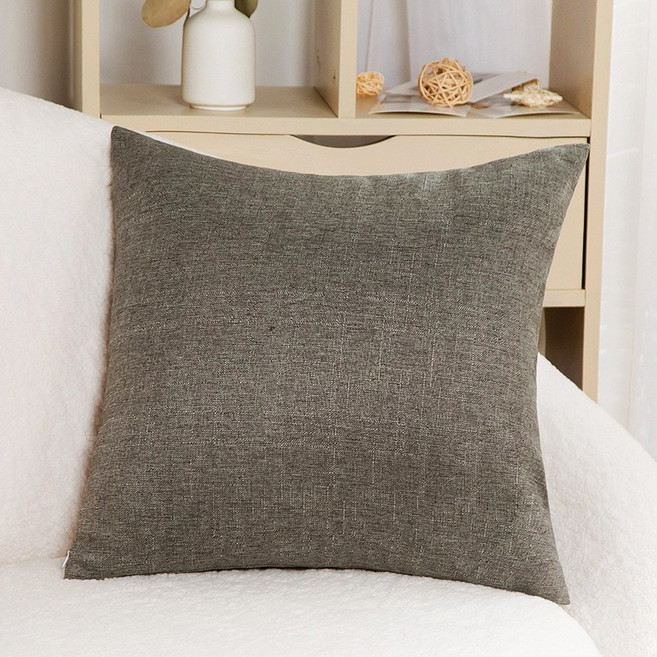 Maxinsk 심플 무지 쇼파 쿠션 솜포함3P 45*45cm, 그레이, 3개