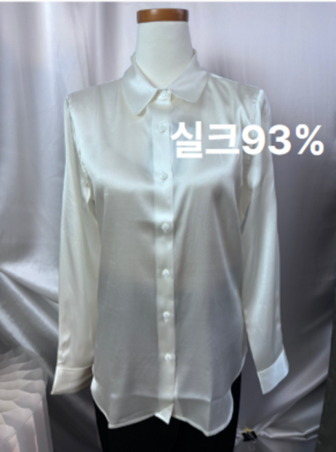 실크셔츠 결혼식 하객룩 간절기 어디서나 매치하니 이쁜 블라우스