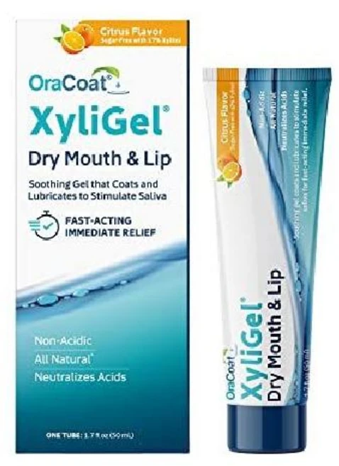 OraCoat 자일리젤 1팩 자일리톨 함유 구강 건조 보습 완화 젤 무설탕 타액 생성 촉진, 1.7 Fl Oz(1팩), 1개, 50ml - 쿠팡