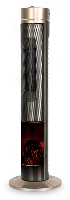 모리츠 플래임 PTC히터 벽난로 온풍기, MO-PT5000, 혼합색상