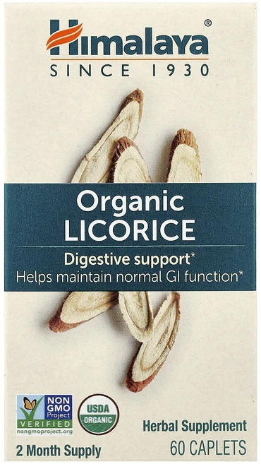 Himalaya 감초 위장병 보조제 60 캡슐, 1개, 60정 - 쿠팡