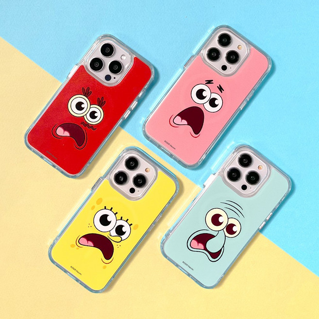 아이폰17 프로 맥스 케이스 맥세이프 놀란표정 뚱이 스폰지밥
