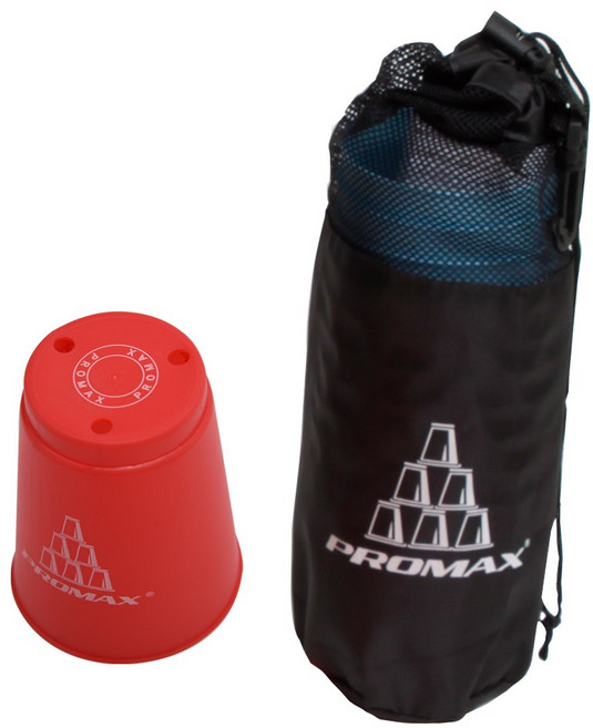 프로맥스 스마트 컵쌓기 스태킹컵, 레드, 1개