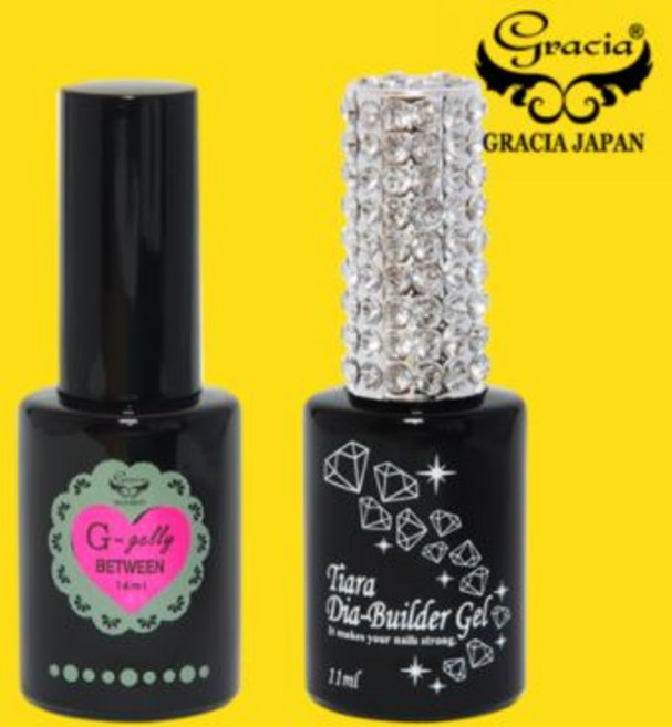 그라시아 지젤리비트윈+다이아빌더젤(큐빅) 네일영양제, 1개, 14ml