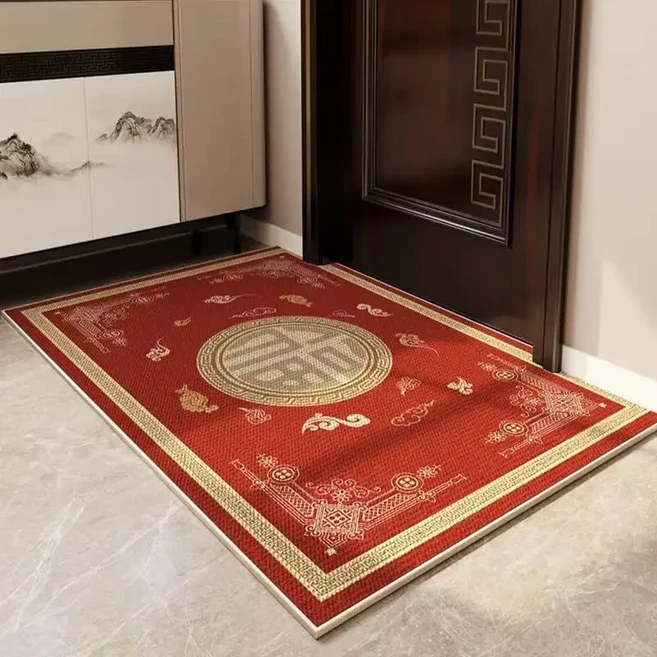 클래식 커피 디자인 접시 건조 매트 부드러운 고무 미끄럼 방지 흡수성 얼룩 주방 및 바 조리대, 03 50x80cm, 06 4