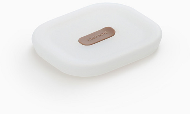 탁가온 1.2.3 유아 실리콘 밥볼 (뚜껑미포함), 뚜껑, 브라운, 1개