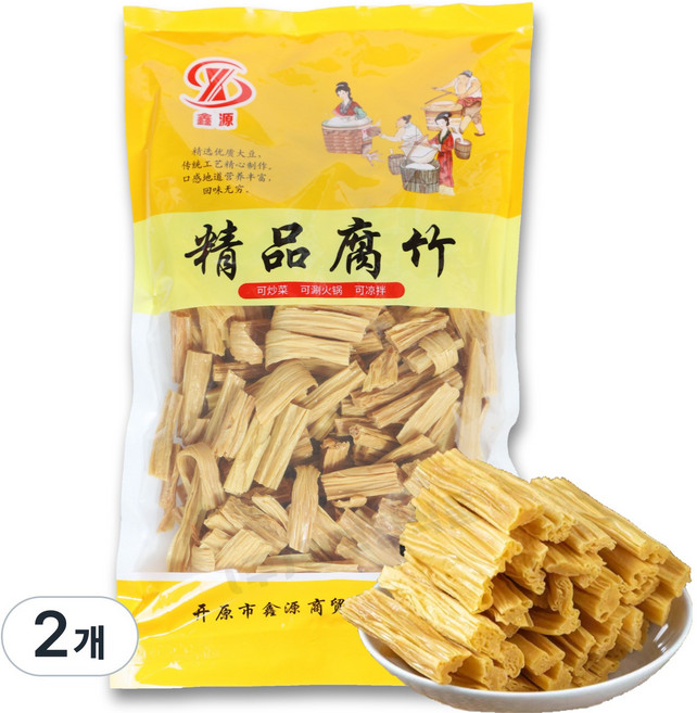 신원 자른 푸주 유바, 500g, 2개