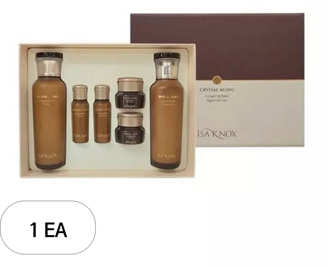 이자녹스 크리스탈 에이징 컴포팅 2종 기초 세트, 1세트
